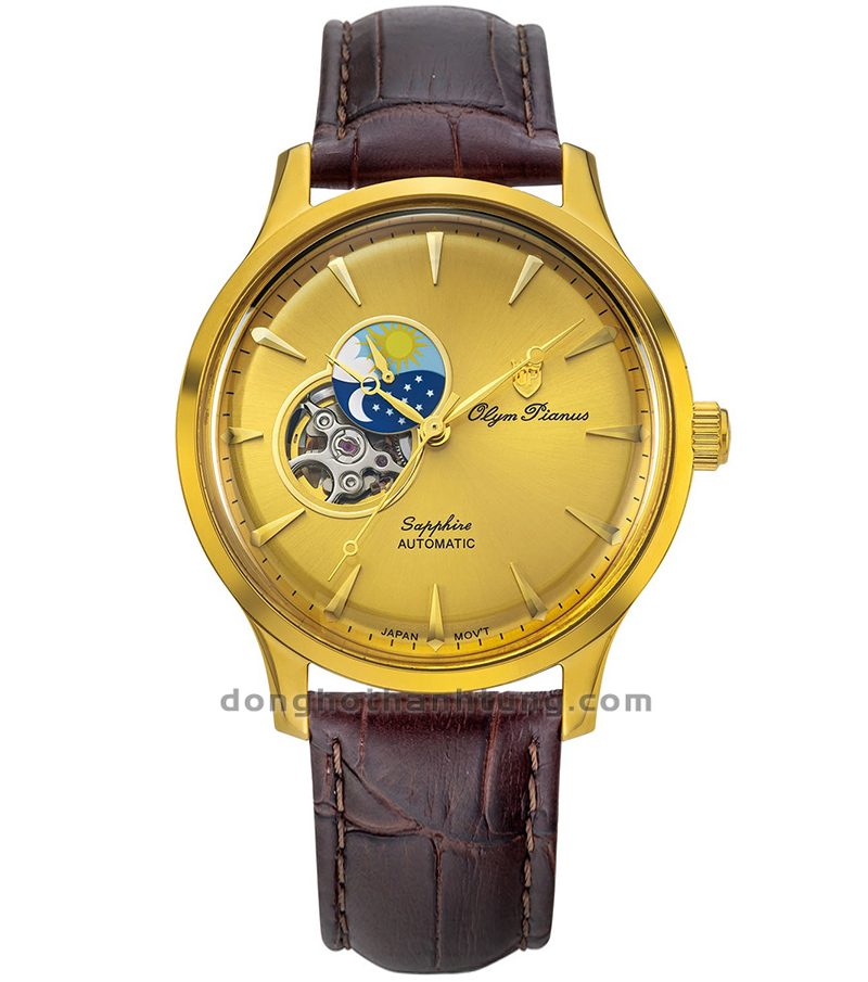 Đồng hồ Olym Pianus OP990-143AGK-GL-V