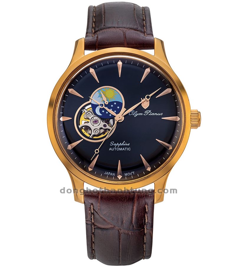 Đồng hồ Olym Pianus OP990-143AGR-GL-D