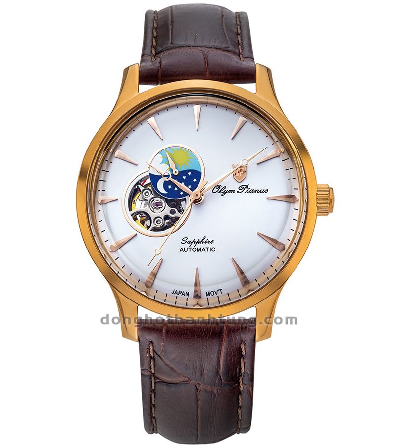 Đồng hồ Olym Pianus OP990-143AGR-GL-T