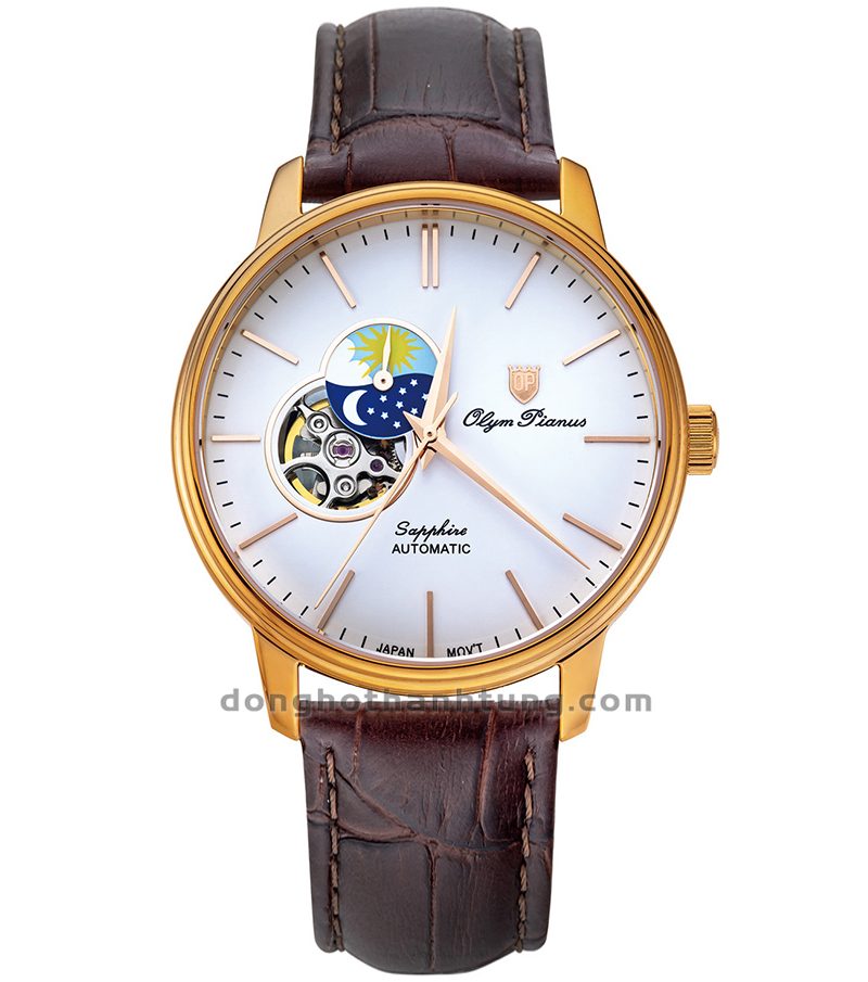 Đồng hồ Olym Pianus OP990-389AMR-GL-T