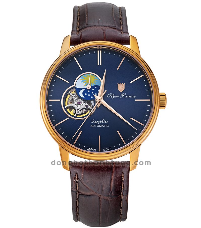 Đồng hồ Olym Pianus OP990-389AMR-GL-X